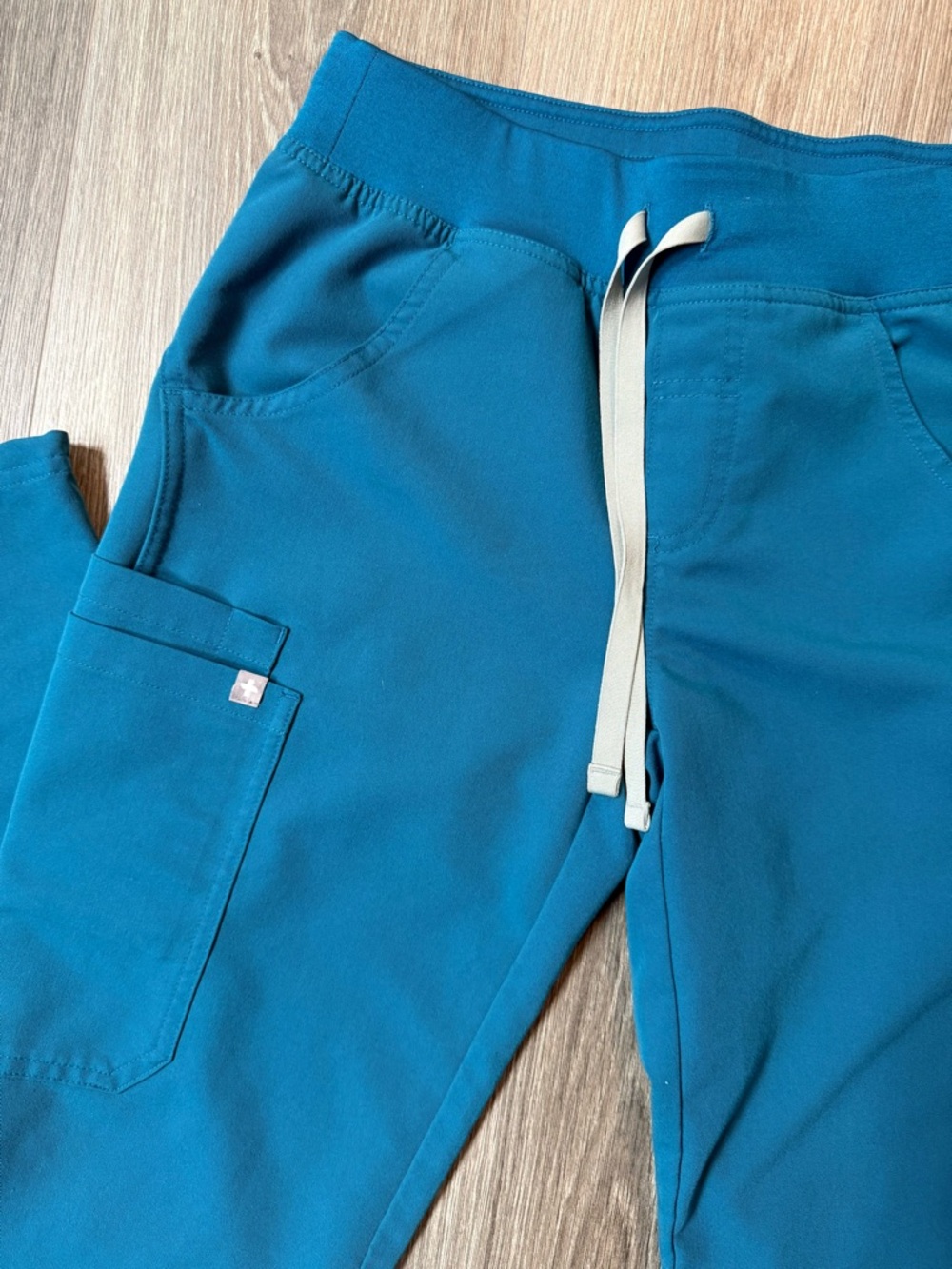 FIGS Kade Cargo Scrub Pants XXS T Lot Of 3 Gray Blue Teal Nurse Doctor Medical - Picture 11 of 14